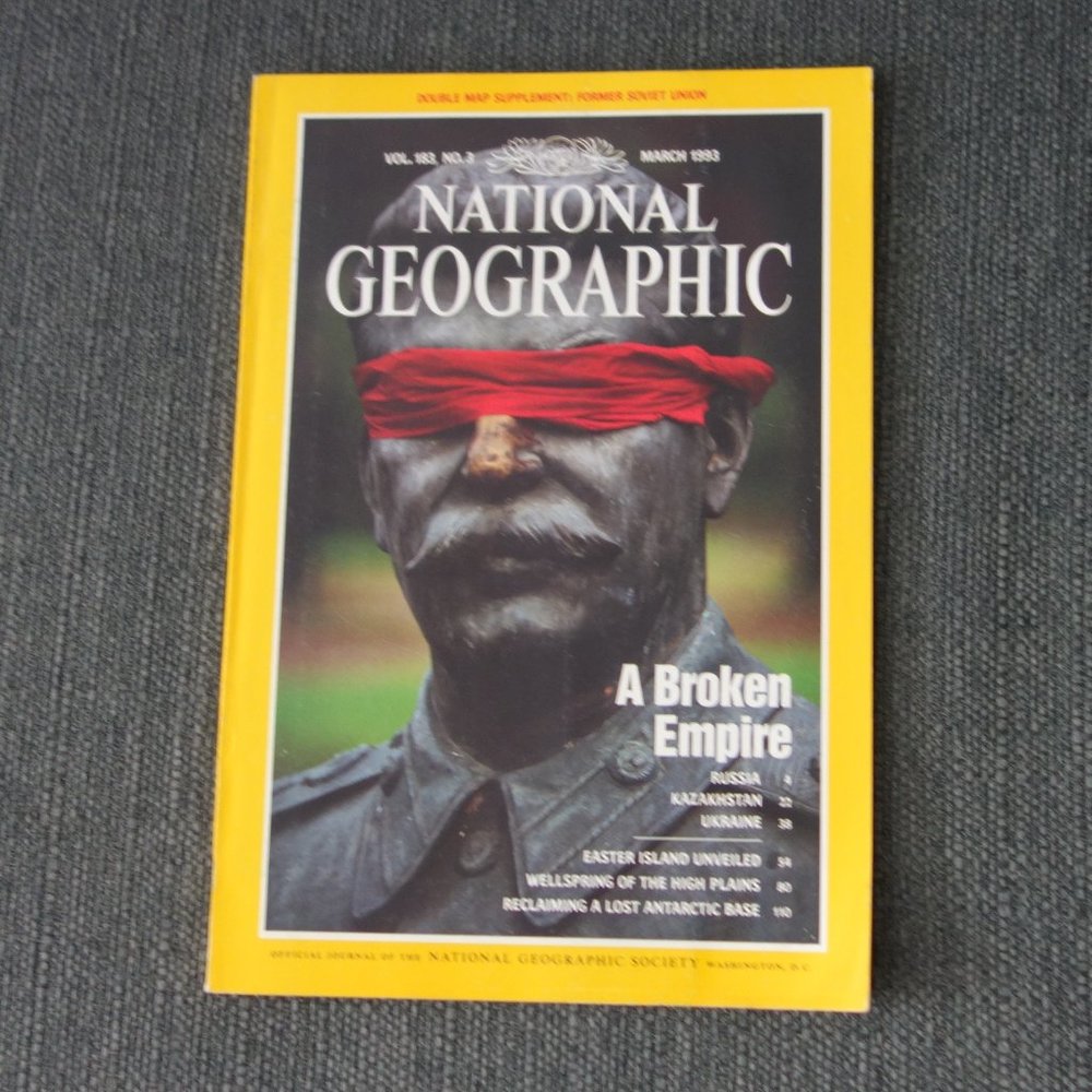 National Geographic VOL. 183, NO. 3 MARCH 1993 A BROKEN EMPIRE